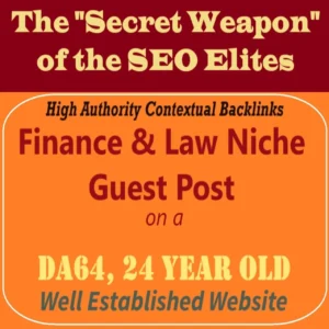 Share Premium SEO Guest Post on my DA60+ Finance & Law Blog with Dofollow backlink